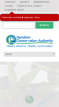 Mobile Screenshot of conservationhamilton.ca